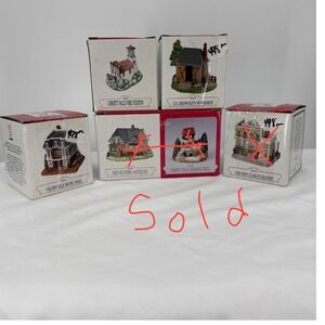 Liberty Falls The Americana Collection Village Buildings in Boxes 6 Pc.